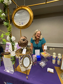 Friends of FNM booth at the AAHN conference